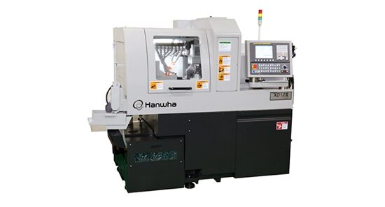 Hanwha XD 12/16III Sliding Head CNC Lathe