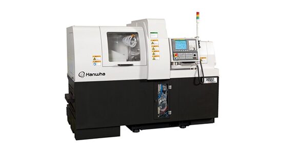 Hanwha XE26 Sliding Head CNC Lathe