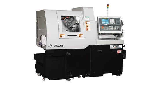 Hanwha XE35 Sliding Head CNC Lathe