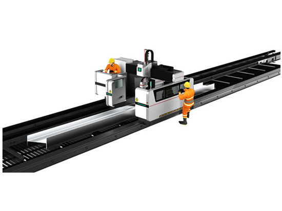 Golden Laser Hugie Profile HP series tube laser cutting machine