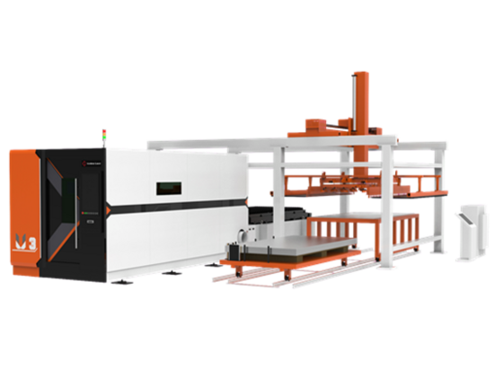 Golden Laser Ultra U-loader series laser cutting machine